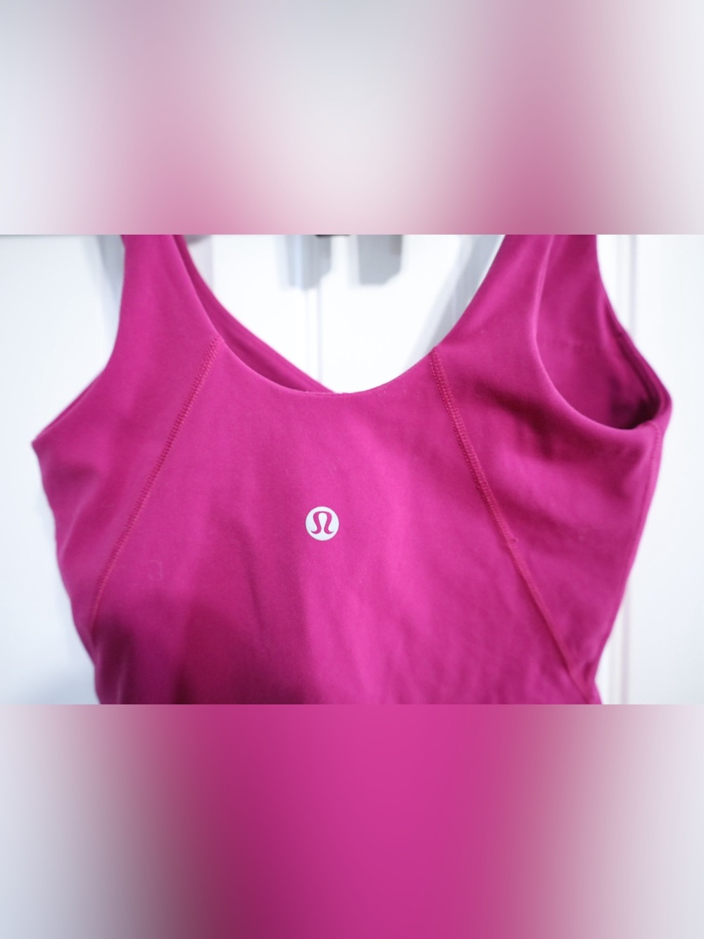 Lululemon Align Waist-Length Tank Top Magenta Purple Womens Size 2 - Picture 7 of 8